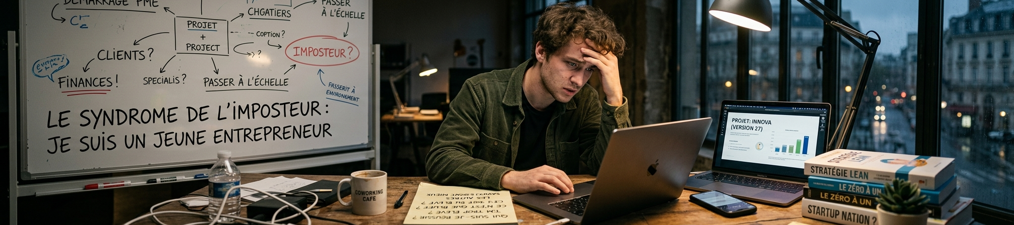 Le syndrome de l'imposteur chez le jeune entrepreneur